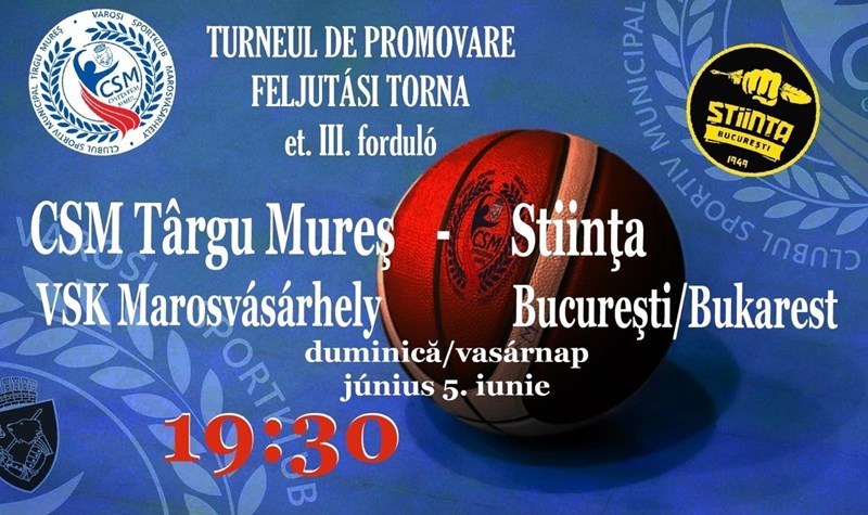 bilete Turneu Final de Promovare LNBM - Day 3 - Duminica