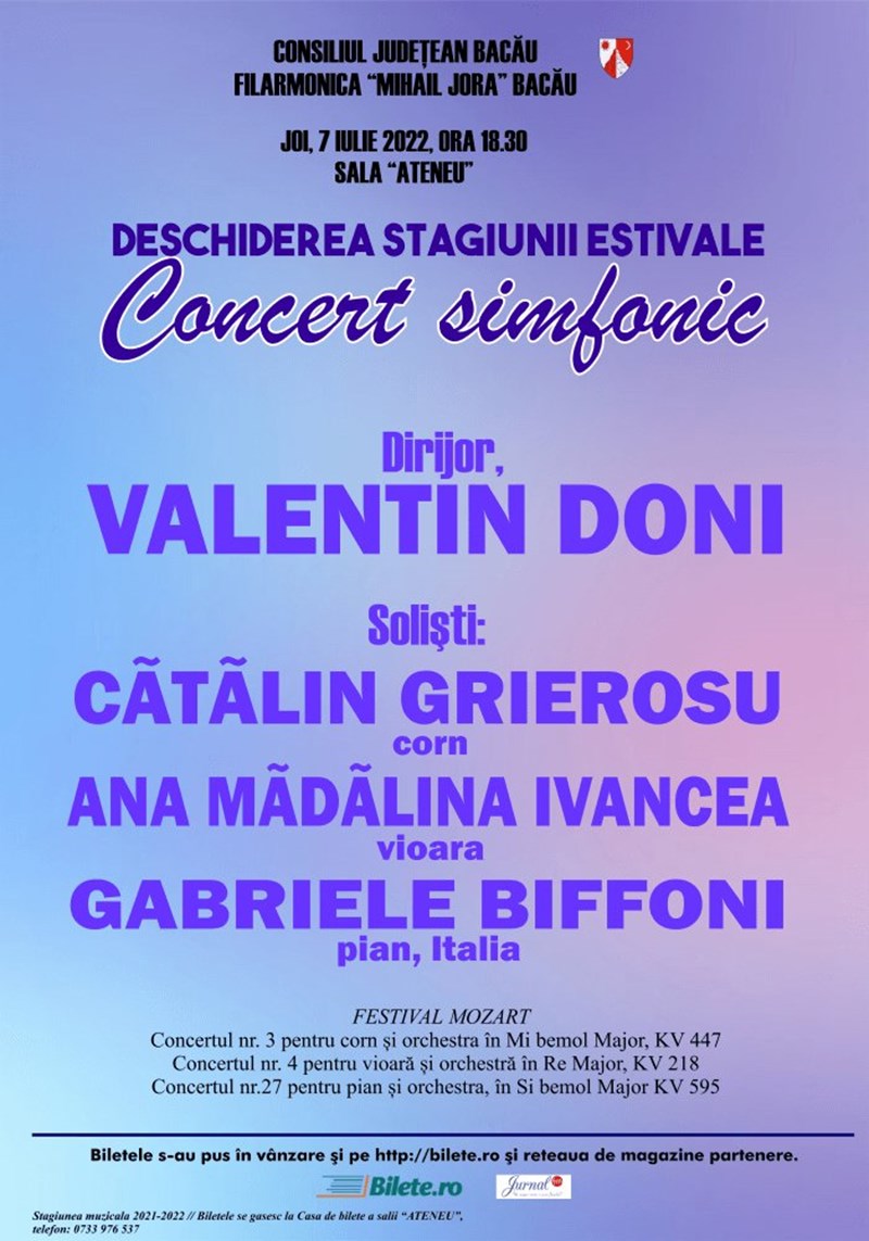 bilete Festival Mozart