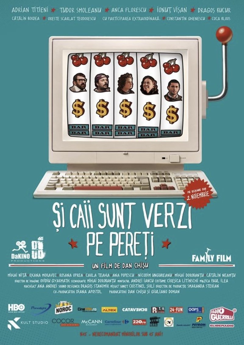 bilete Si caii sunt verzi pe pereti