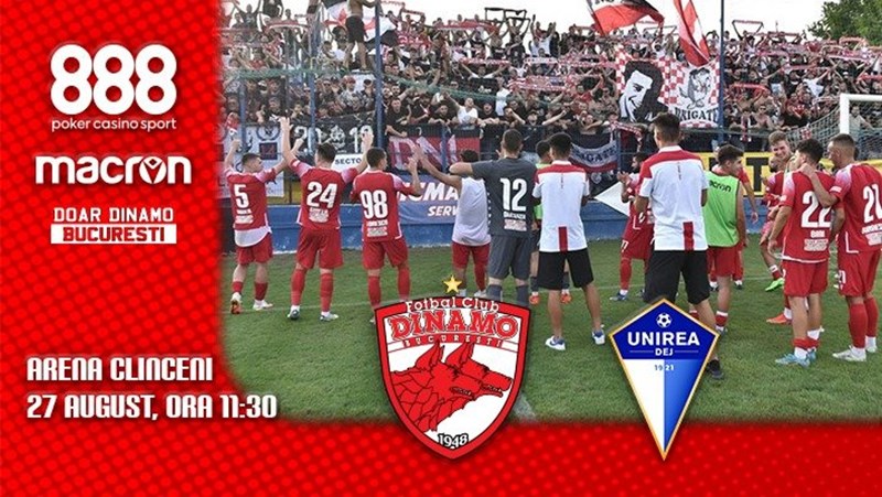bilete Dinamo Bucuresti - Unirea Dej - Liga 2