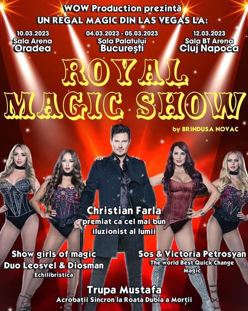 bilete Royal Magic Show
