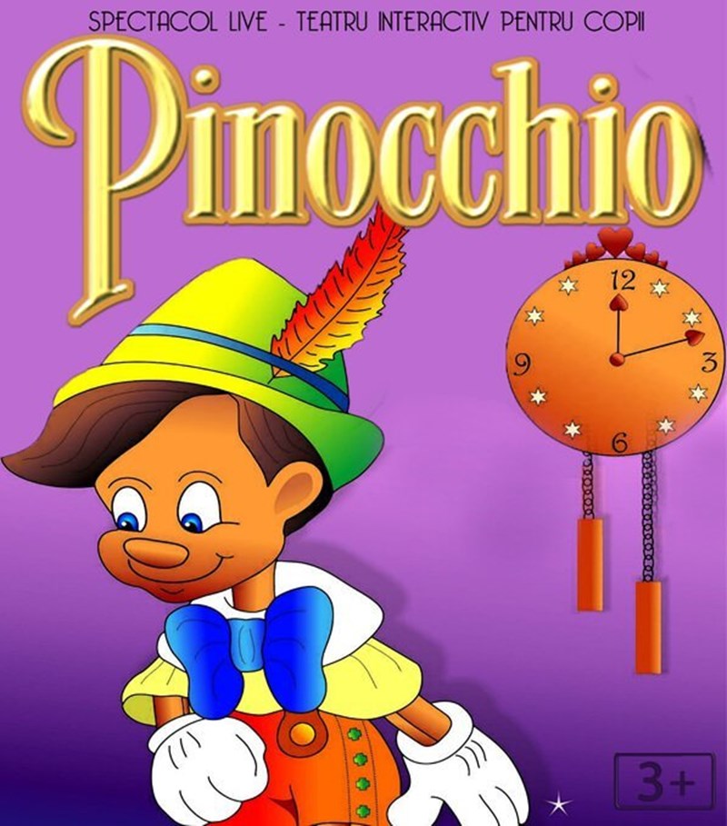 bilete Aventurile lui Pinocchio @ Clubul Taranului - La Mama