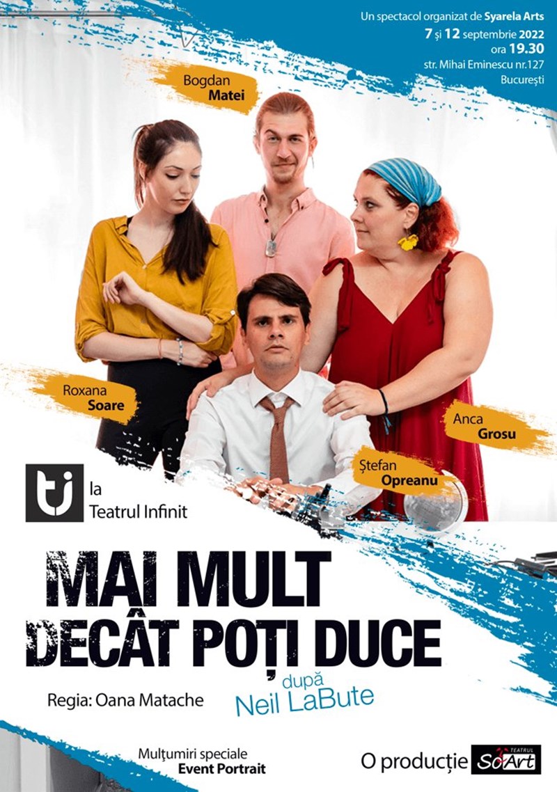 bilete Mai mult decat poti duce dupa Neil LaBute