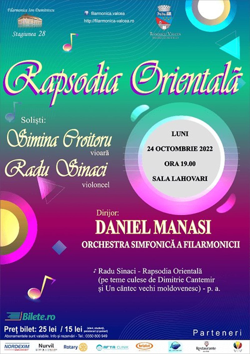 bilete Rapsodia orientala