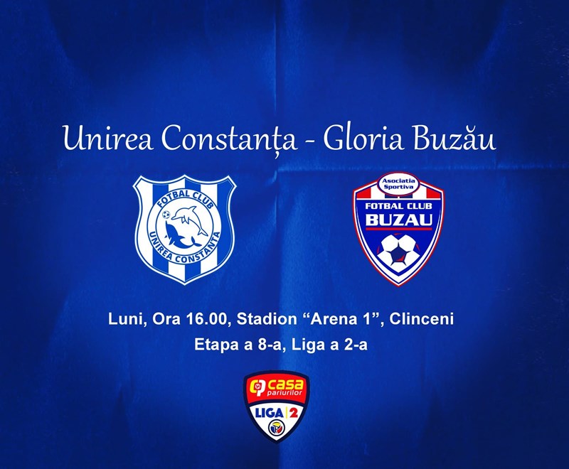 bilete AFC Unirea Constanta - Gloria Buzau - Liga 2