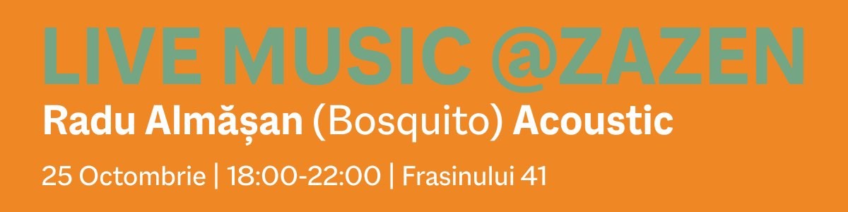 bilete Concert Radu Almășan (Bosquito) Acoustic