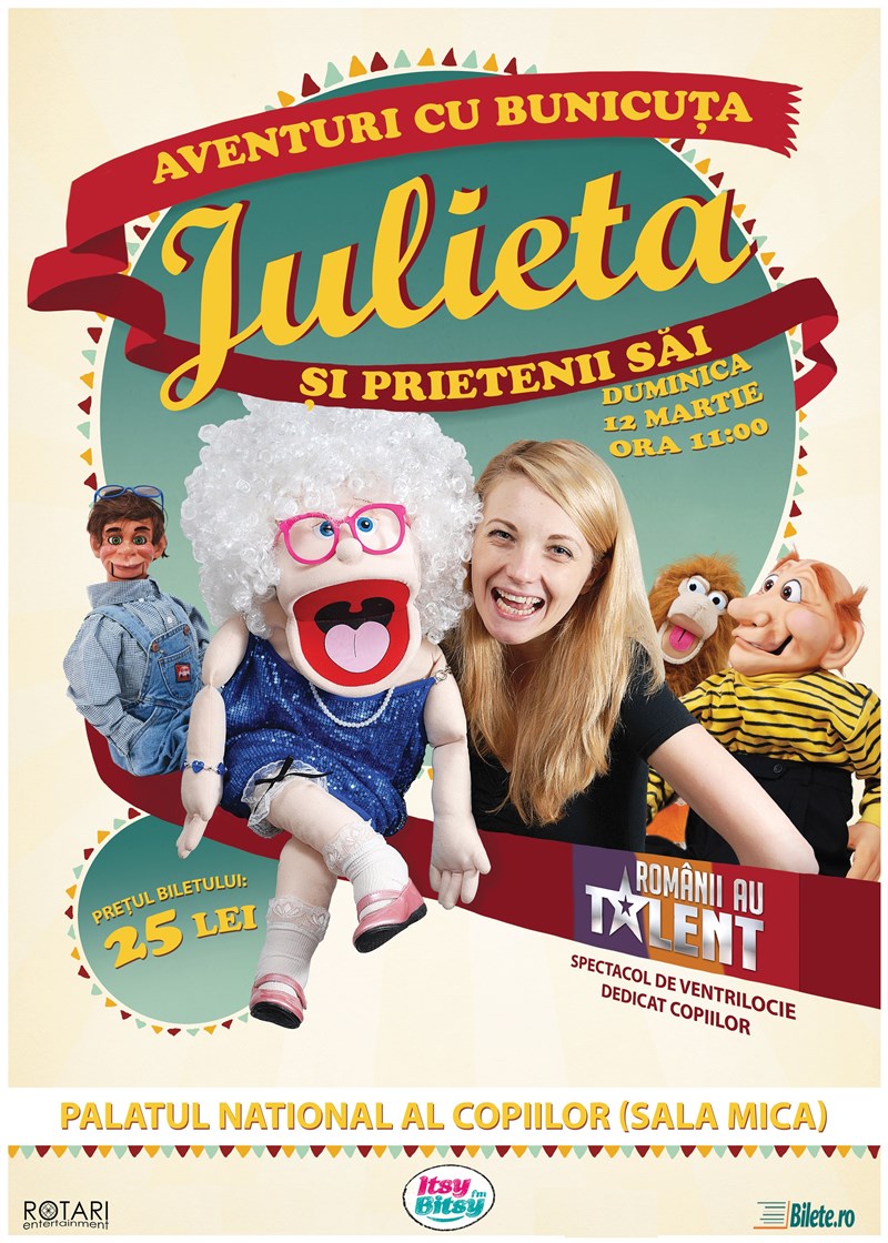 bilete Aventuri cu Bunicuta Julieta si prietenii sai