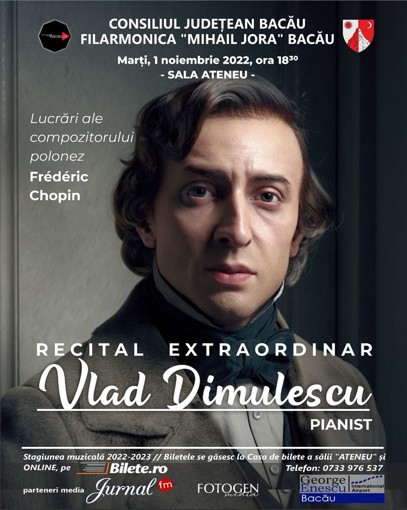 bilete Recital extraordinar Vlad Dimulescu