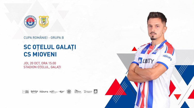 bilete SC Otelul Galati - CS Mioveni - Cupa Romaniei