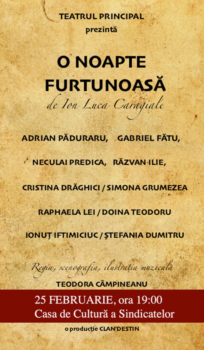 O Noapte Furtunoasă Rezumat O noapte furtunoasa
