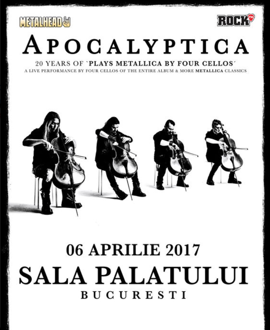 bilete Concert Apocalyptica