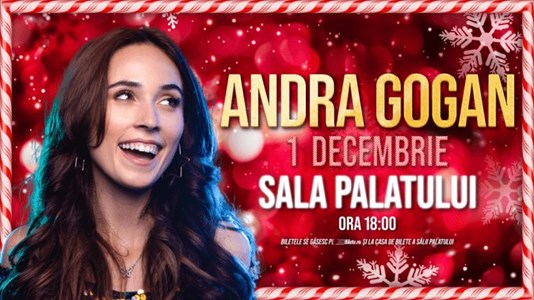 bilete Andra Gogan – Concert de Craciun