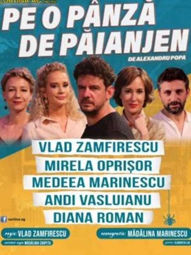 bilete Pe o panza de paianjen