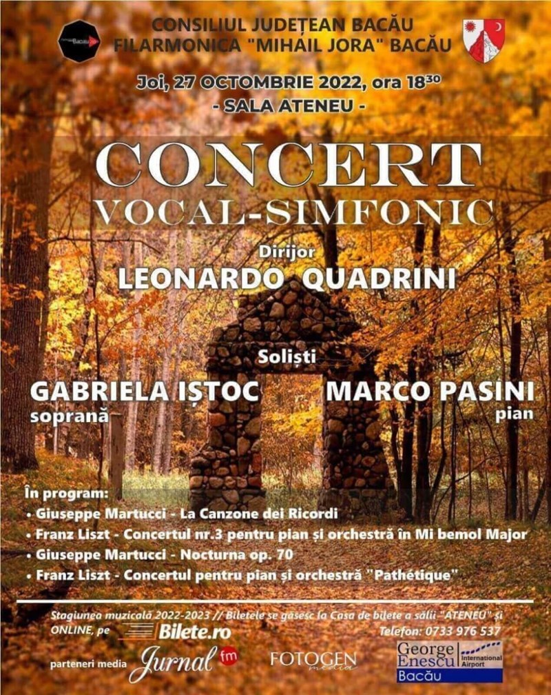 bilete Concert vocal simfonic