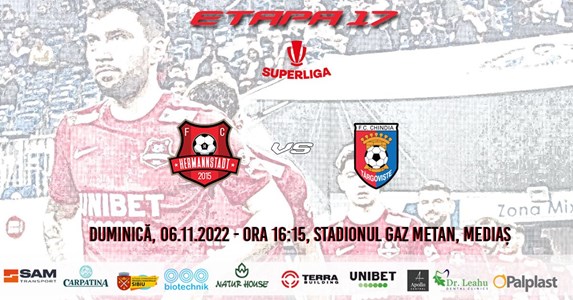 bilete A.F.C.Hermannstadt - Chindia Târgoviște