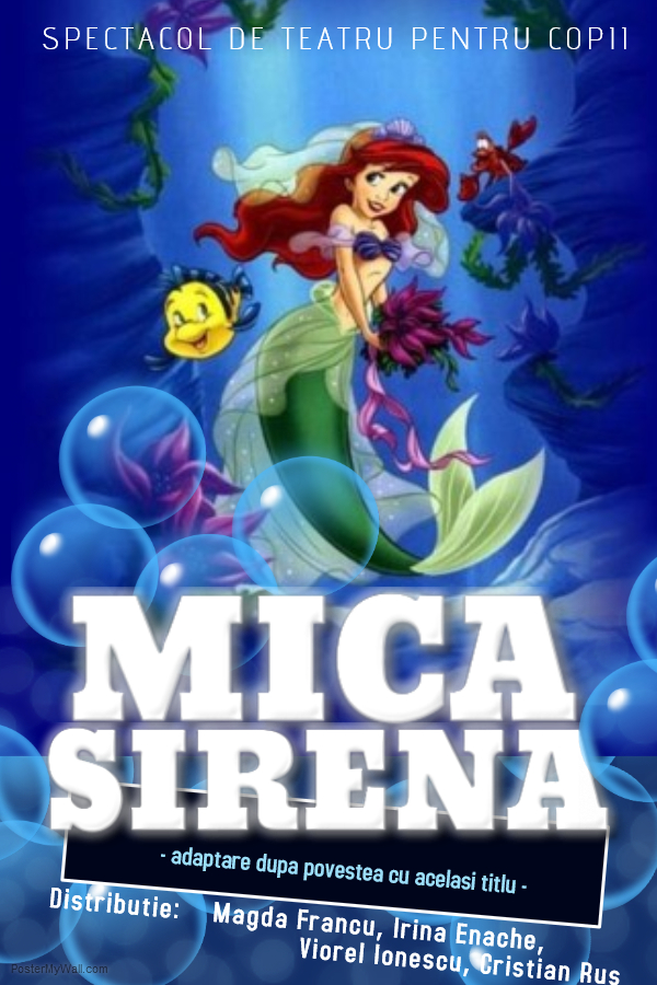 bilete Mica sirena - Palatul Copiilor