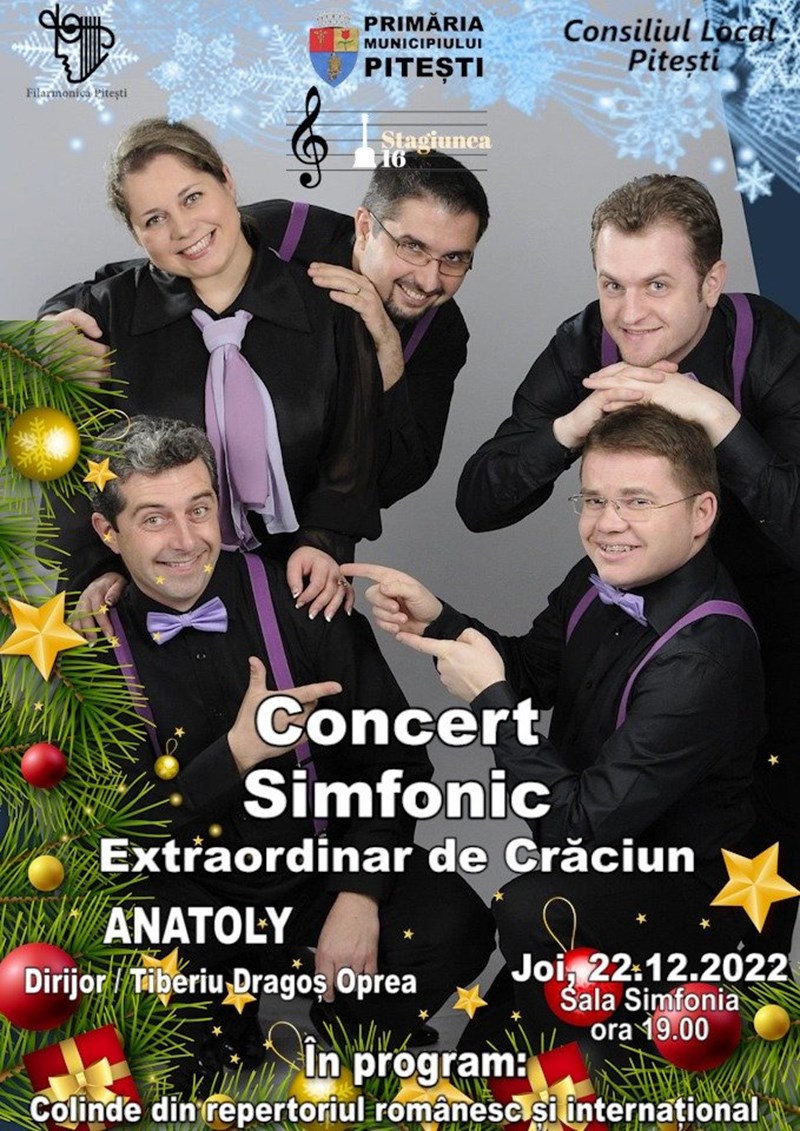bilete Concert simfonic extraordinar de Craciun