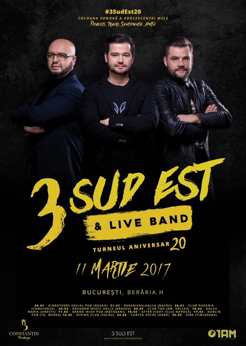 bilete 3 Sud Est Concert Aniversar