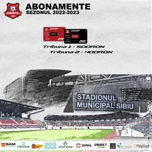 bilete la AFC Hermannstadt - FC CFR 1907 Cluj - SUPERLIGA - ETAPA VI
