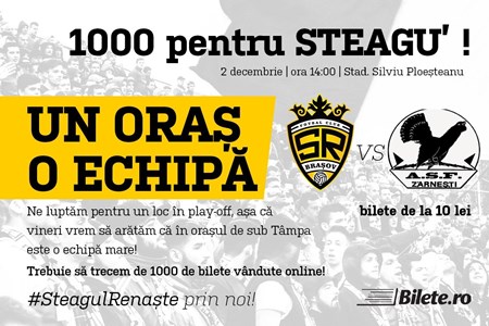 bilete SR Brașov - Olimpic Zărnești
