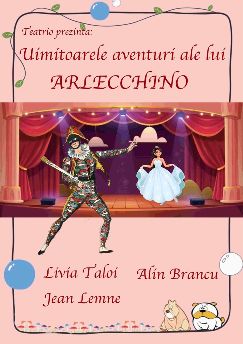bilete Uimitoarele aventuri ale lui Arlecchino