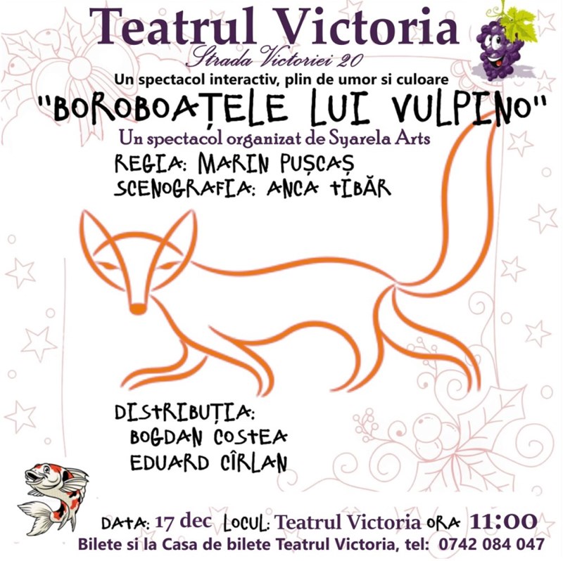 bilete Boroboatele lui Vulpino