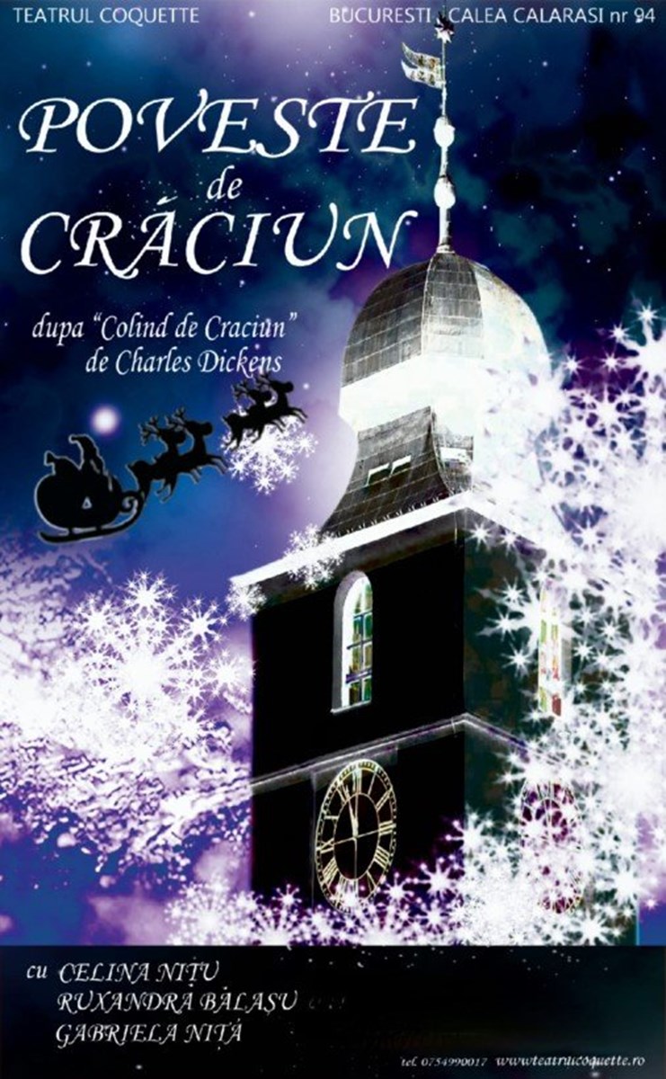bilete Poveste de Craciun - Teatrul Coquette