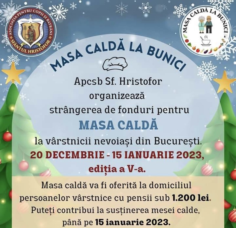 bilete Masa Calda la Bunici
