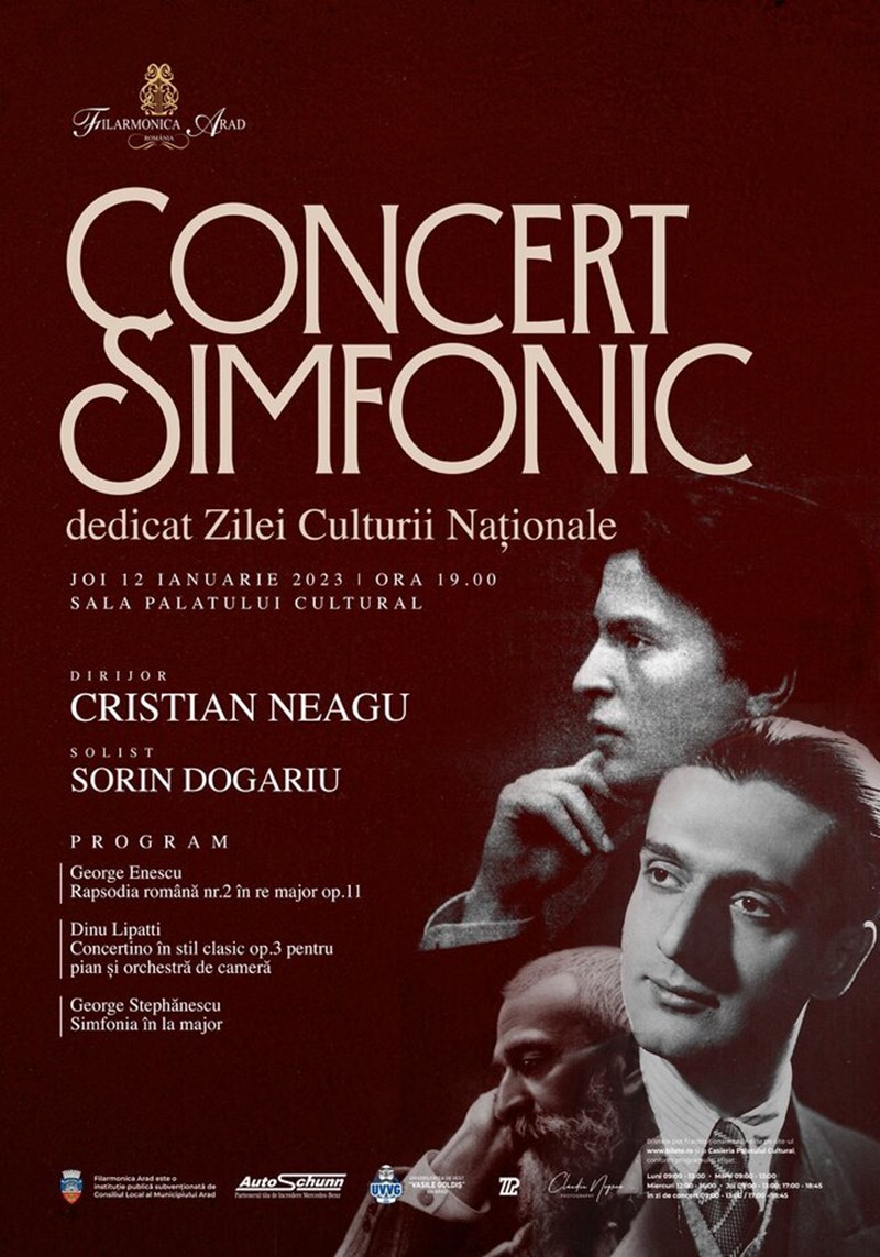 bilete Concert simfonic dedicat Zilei Culturii Naționale