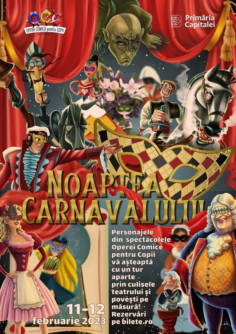 bilete Noaptea Carnavalului