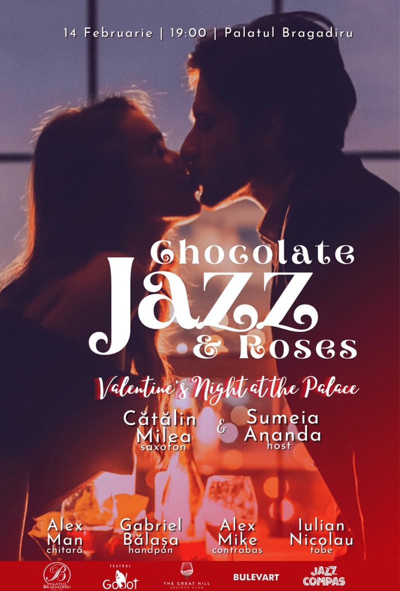 bilete Valentine’s Night at the Palace with Cătălin Milea - Chocolate, Jazz & Roses!