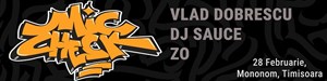 Mic Check @ Mononom cu Vlad Dobrescu/DJ Sauce/ZO