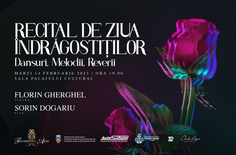 bilete Dansuri, Melodii, Reverii – Recital de Ziua Îndrăgostiților
