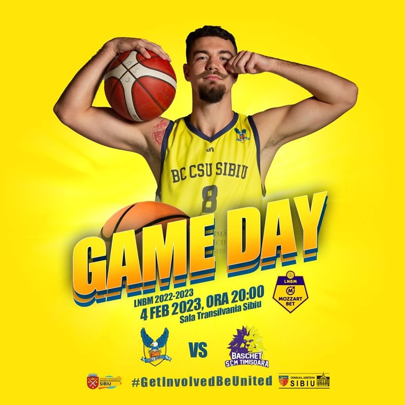 bilete BC CSU Sibiu - SCM OHMA Mozzart Bet Timisoara
