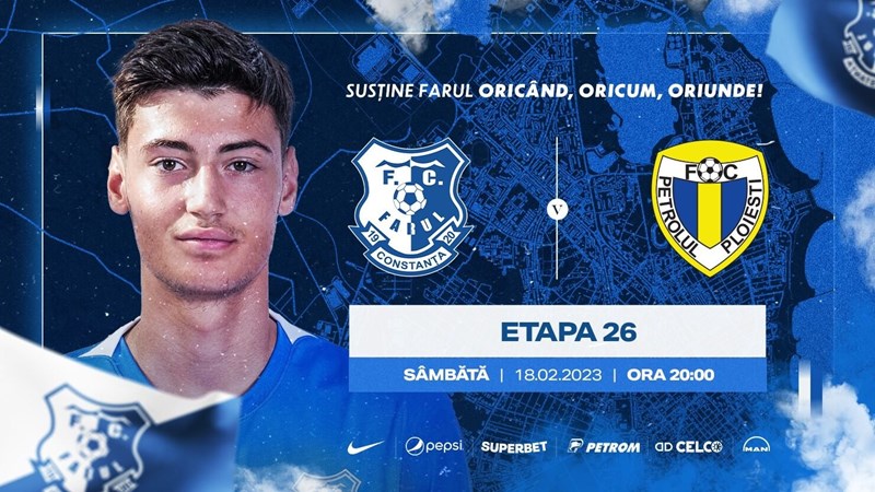 bilete FC Farul Constanta - FC Petrolul Ploiesti - SUPERLIGA