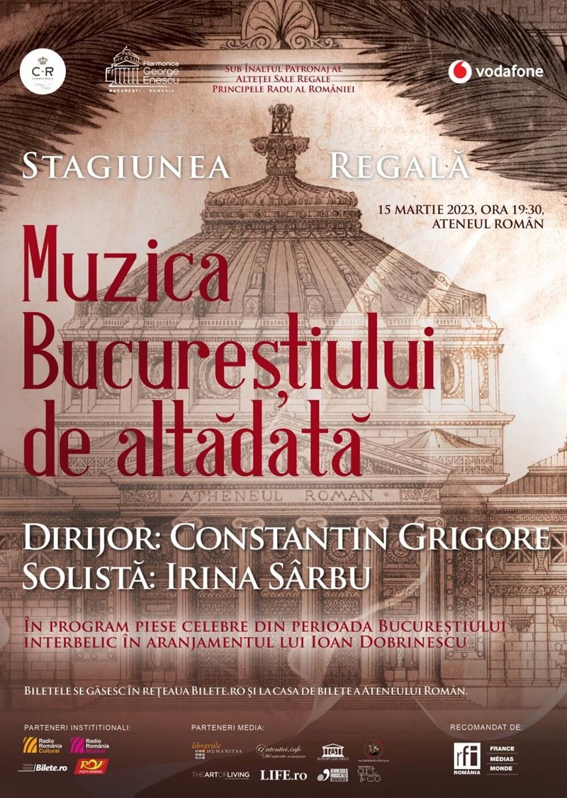 bilete Stagiunea Regala - Muzica Bucurestiului de Altadata