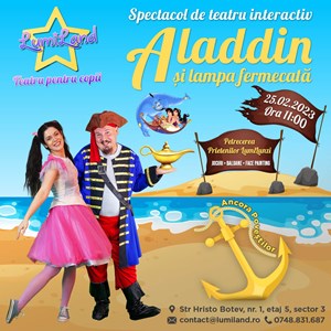 bilete la Aladin si lampa fermecata