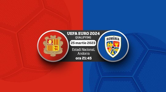 bilete Andorra vs Romania - UEFA EURO Qualifying Round