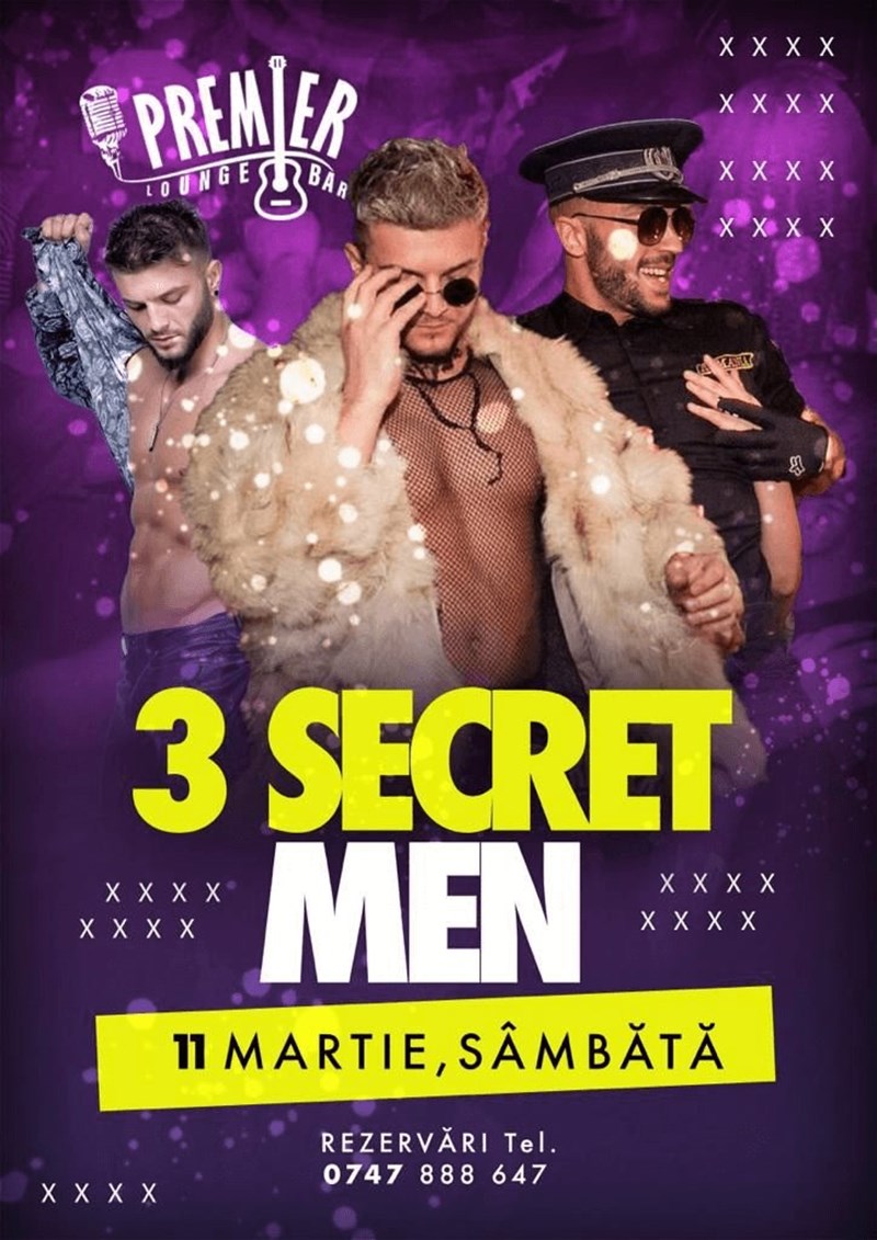 bilete 3 secret men