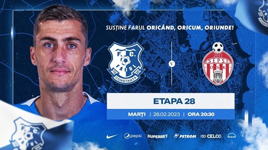 bilete FC Farul Constanta - SEPSI OSK - SUPERLIGA