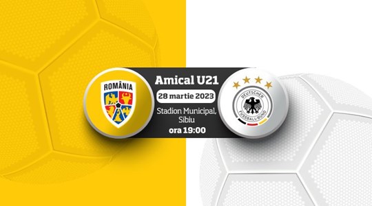 bilete Romania U21 vs. Germania U21 - Friendly Match