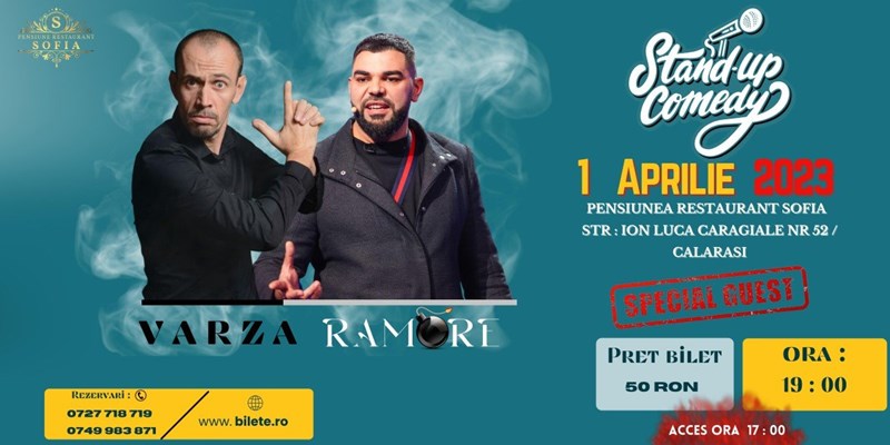 bilete Stand up Comedy - Ramore & Varza