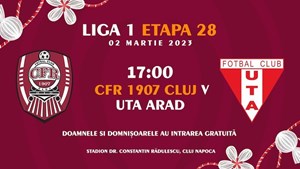 CFR 1907 CLUJ - UTA Arad