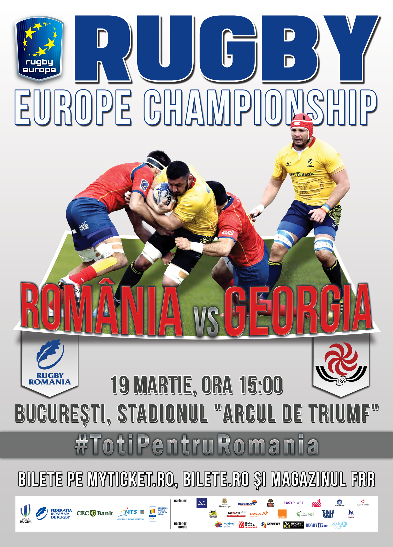 bilete Rugby-Romania-Georgia