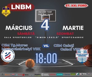 CSM Targu Mures – Marosvásárhelyi VSK – CS Municipal Galați