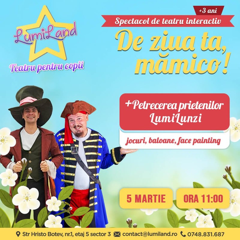 bilete De ziua ta, mamico!