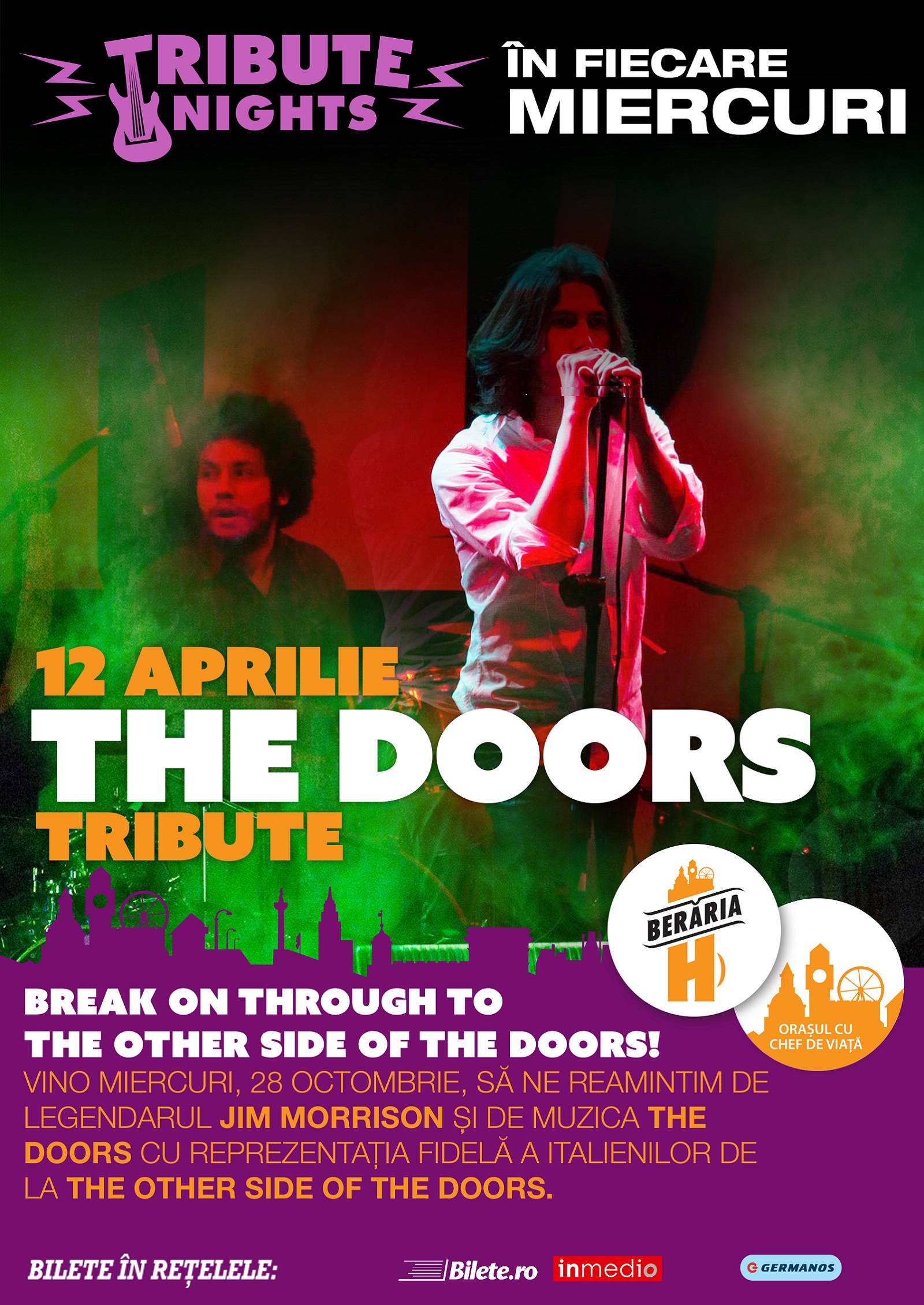 bilete Concert The Doors Tribute