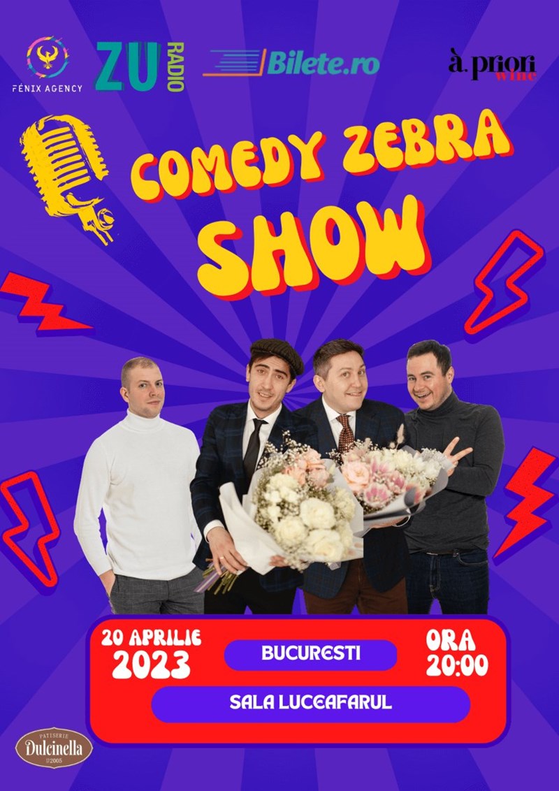 bilete Stand-up comedy Zebra Show