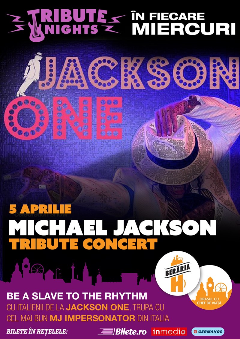 bilete Concert Michael Jackson Tribute cu Jackson One