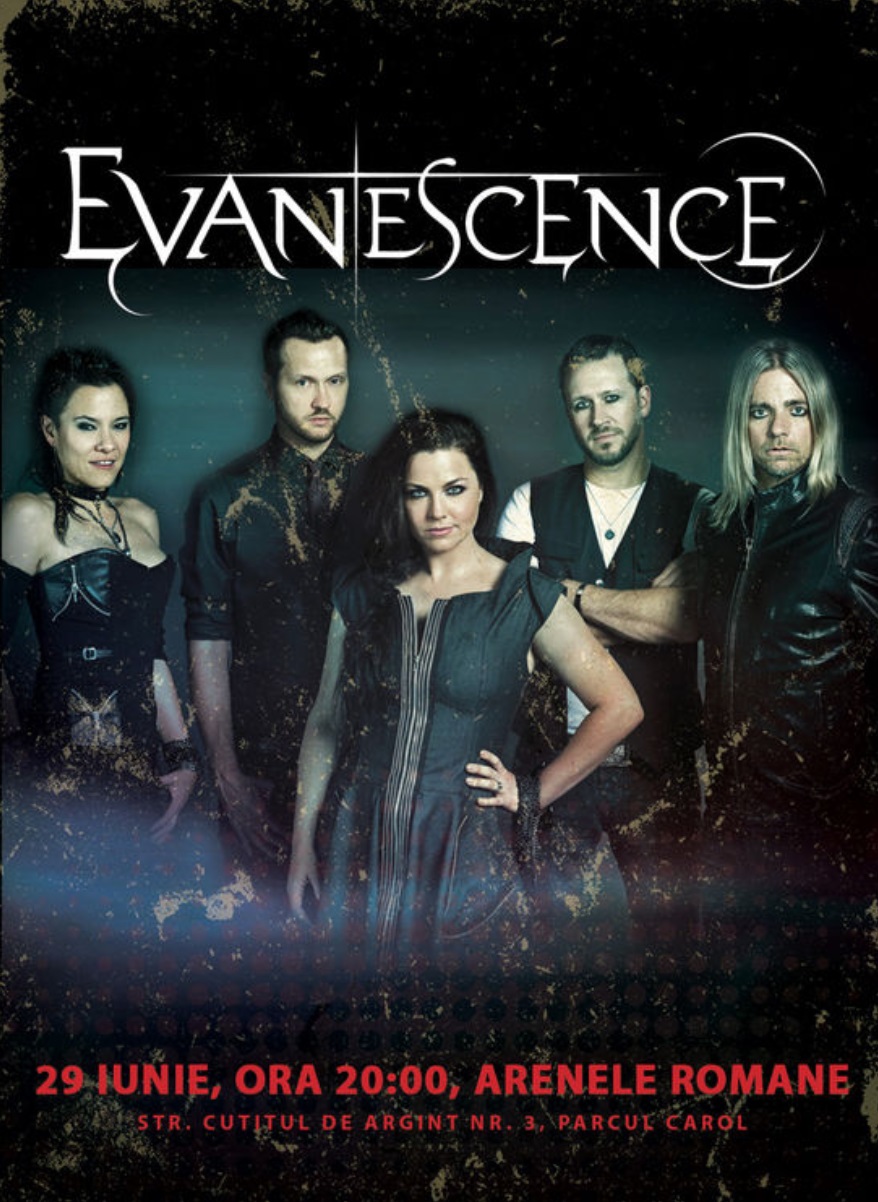 bilete Concert Evanescence